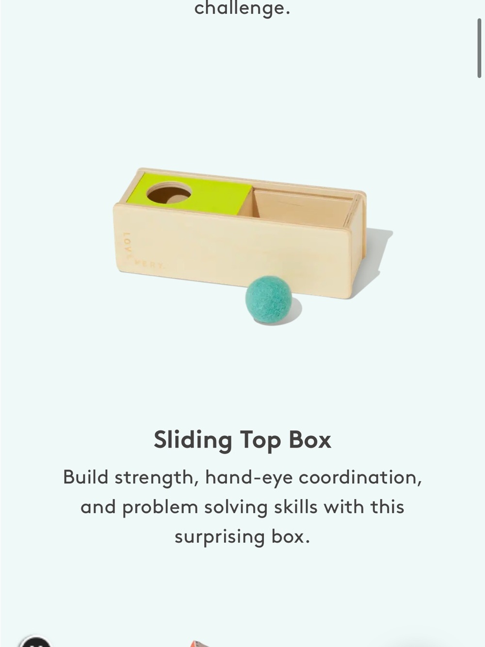 The Thinker Play Kit Lovevery- Multicolor Educational Toy Set for Baby/Toddlers - Picture 8 of 11